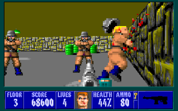 Play old wolfenstein no download pc game